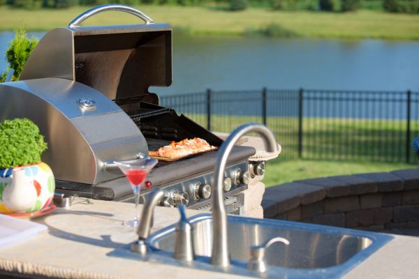 Outdoor Kitchen Plumbing in Brooklyn