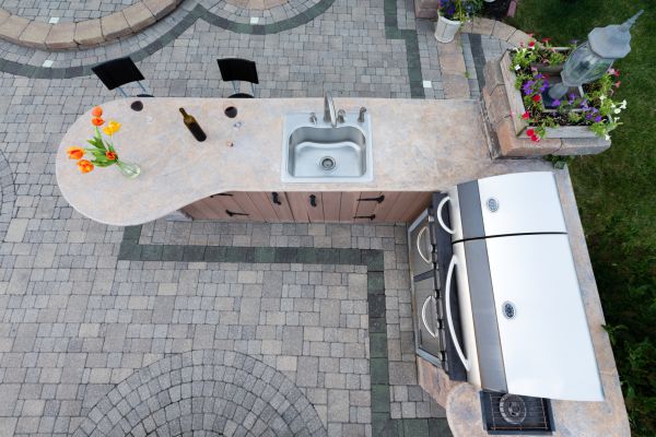 Outdoor Sink Installation in Brooklyn